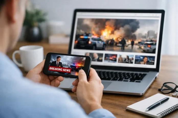 How to Read Breaking News Responsibly Online