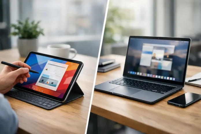 Tablets vs laptops: which one suits you?
